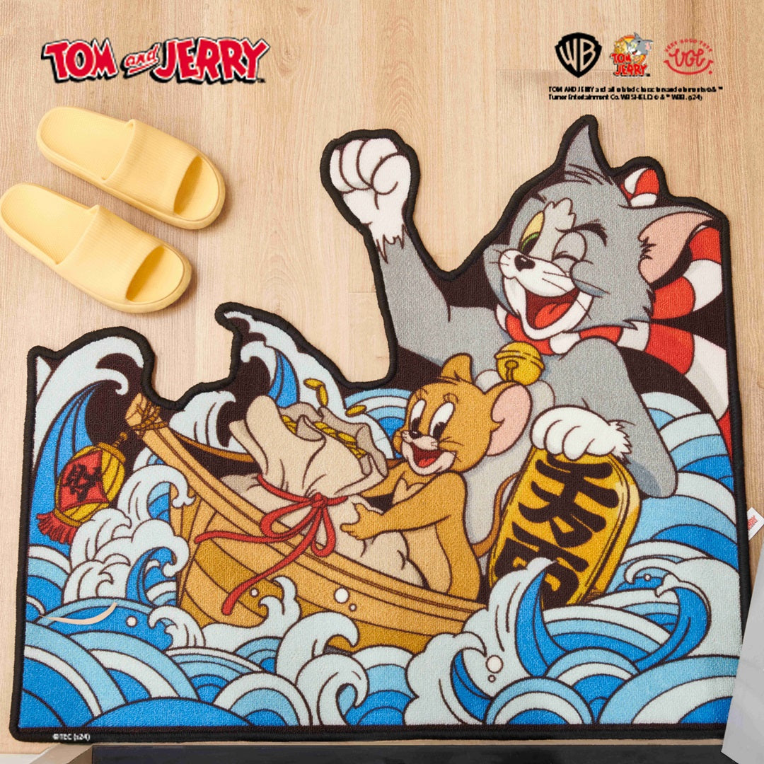 【IN-STOCK】VGT Tom & Jerry Fortune Rug Carpet Riding the Waves Edition