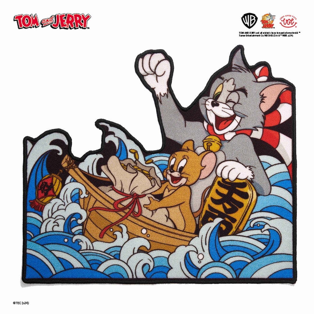 【IN-STOCK】VGT Tom & Jerry Fortune Rug Carpet Riding the Waves Edition