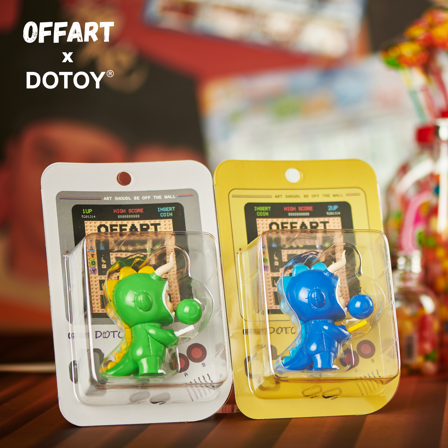 【IN-STOCK】OFFART X Dotoy Bubble Dino Jimmy Boy Blue