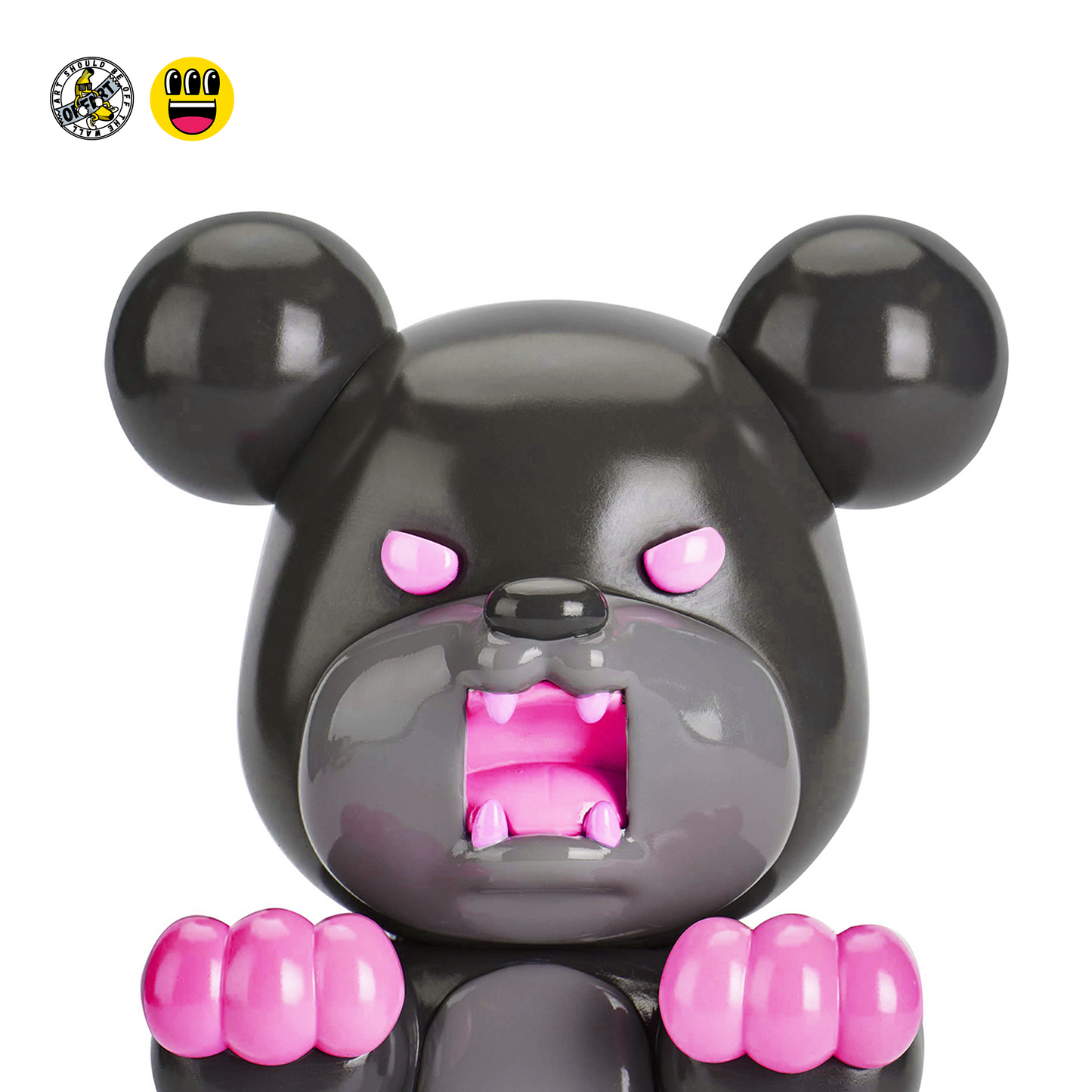 OFFART X Just Kidding Gummy Monster Kaiju Zilla Exclusive Purple Edition