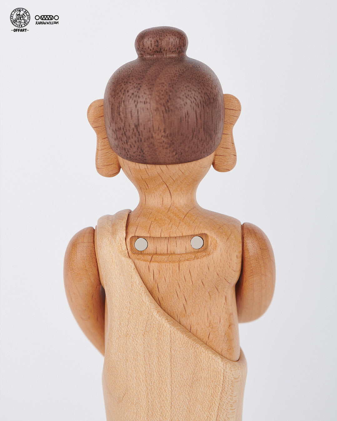 【PRE-ORDER】OFFART X Kamanwilliam OK Buddha Everything's OK Wooden Statue