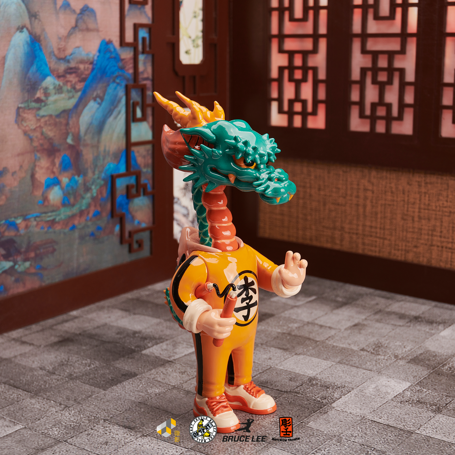 【IN-STOCK】TINY X OFFART Horiren Like A Skateboarder Dragon Bruce Lee