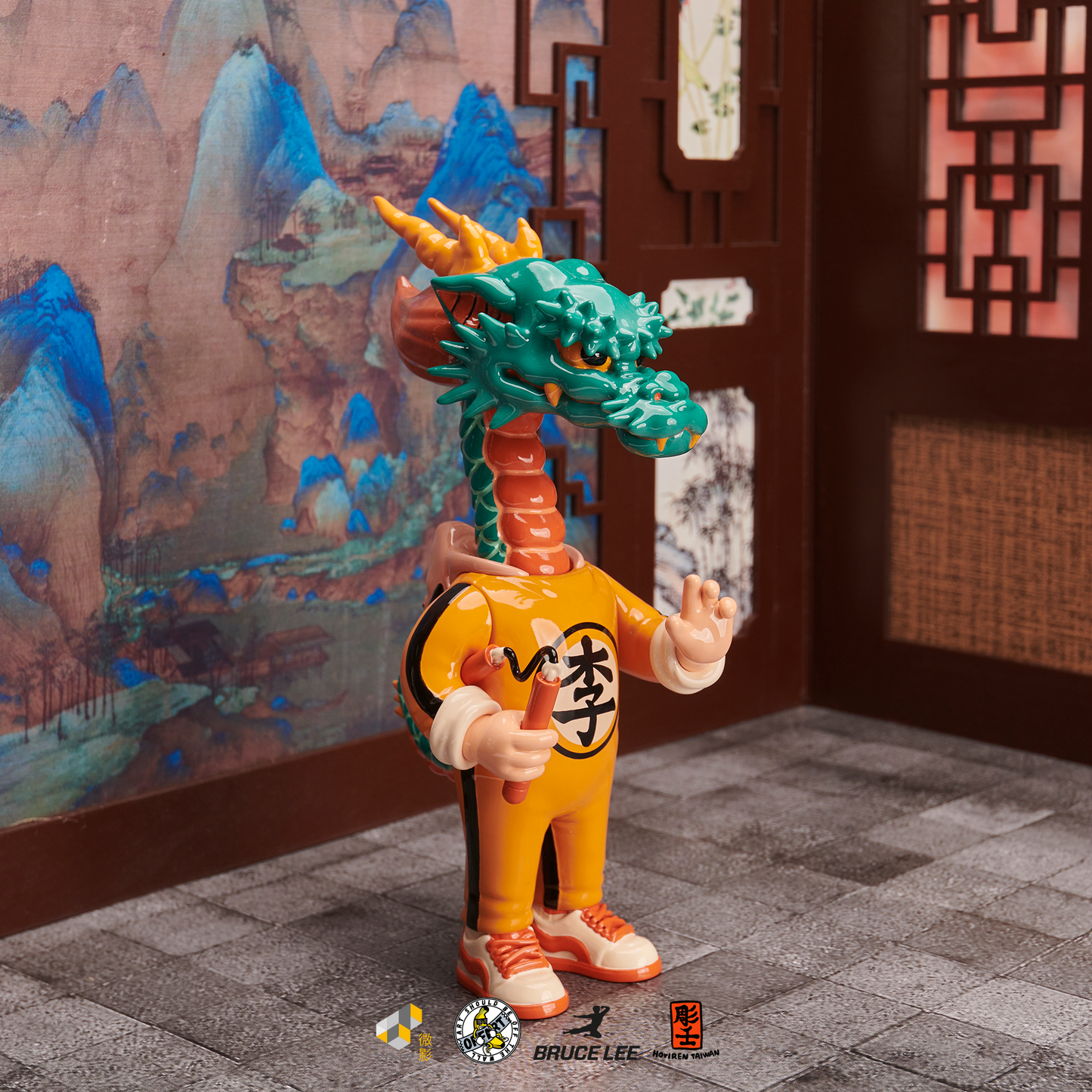 【IN-STOCK】TINY X OFFART Horiren Like A Skateboarder Dragon Bruce Lee