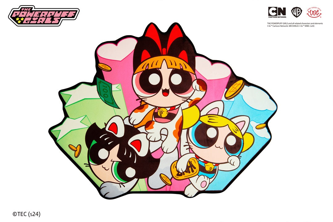 VGT Powerpuff Girls Rug Carpet Fortune Cat Edition