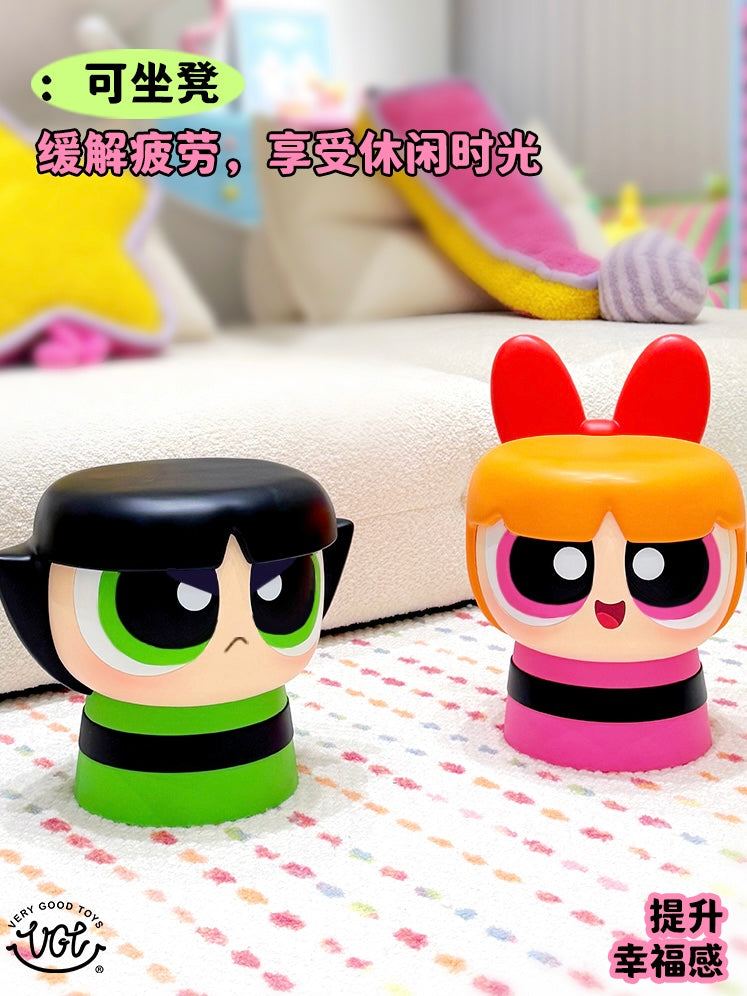 【IN-STOCK】VGT Very Good Toys Powerpuff Girls Bubbles Blossom Buttercup Chair Set of 3