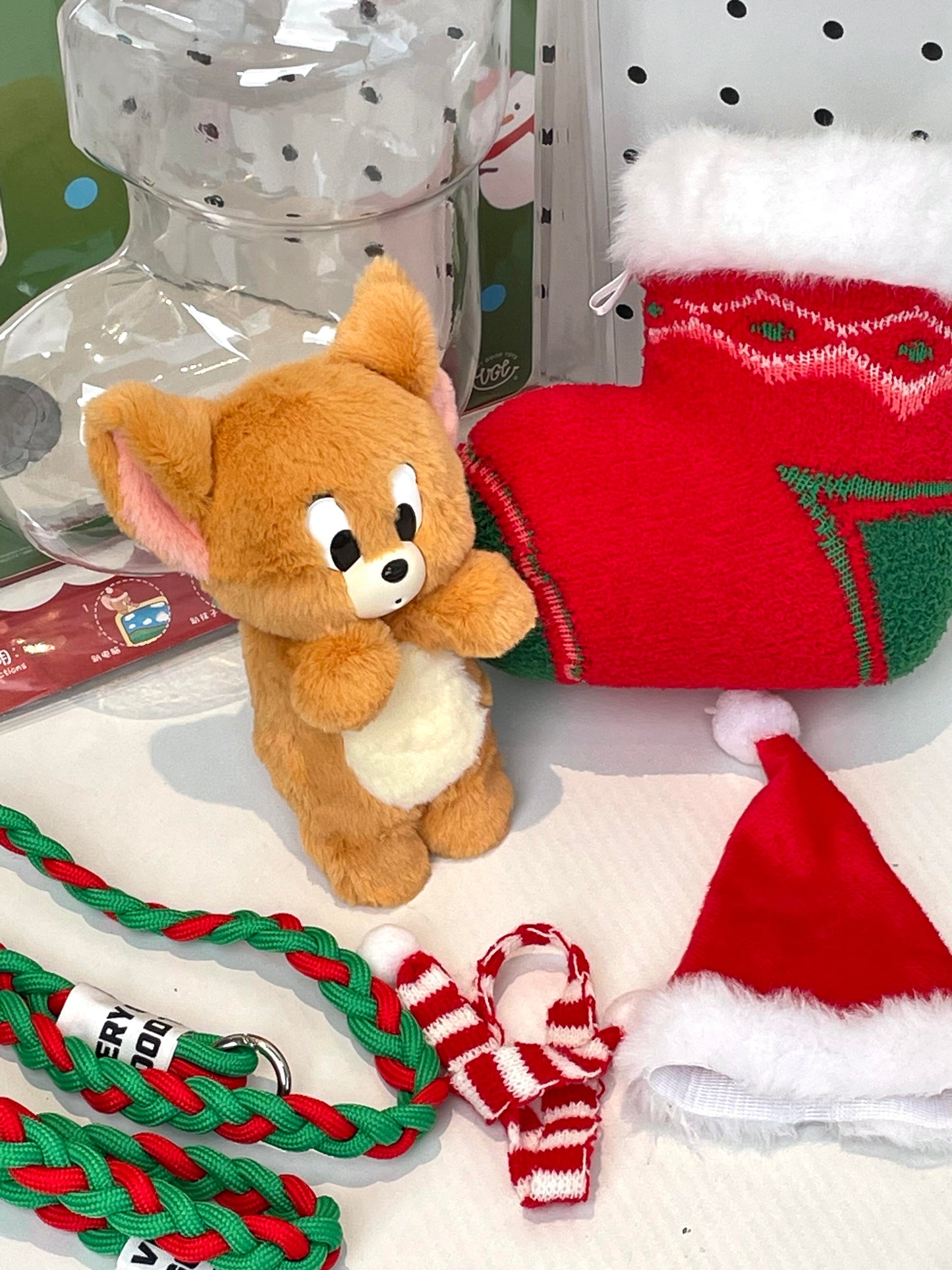 【IN-STOCK】VGT Tom & Jerry Jerry Christmas Stocking Plush