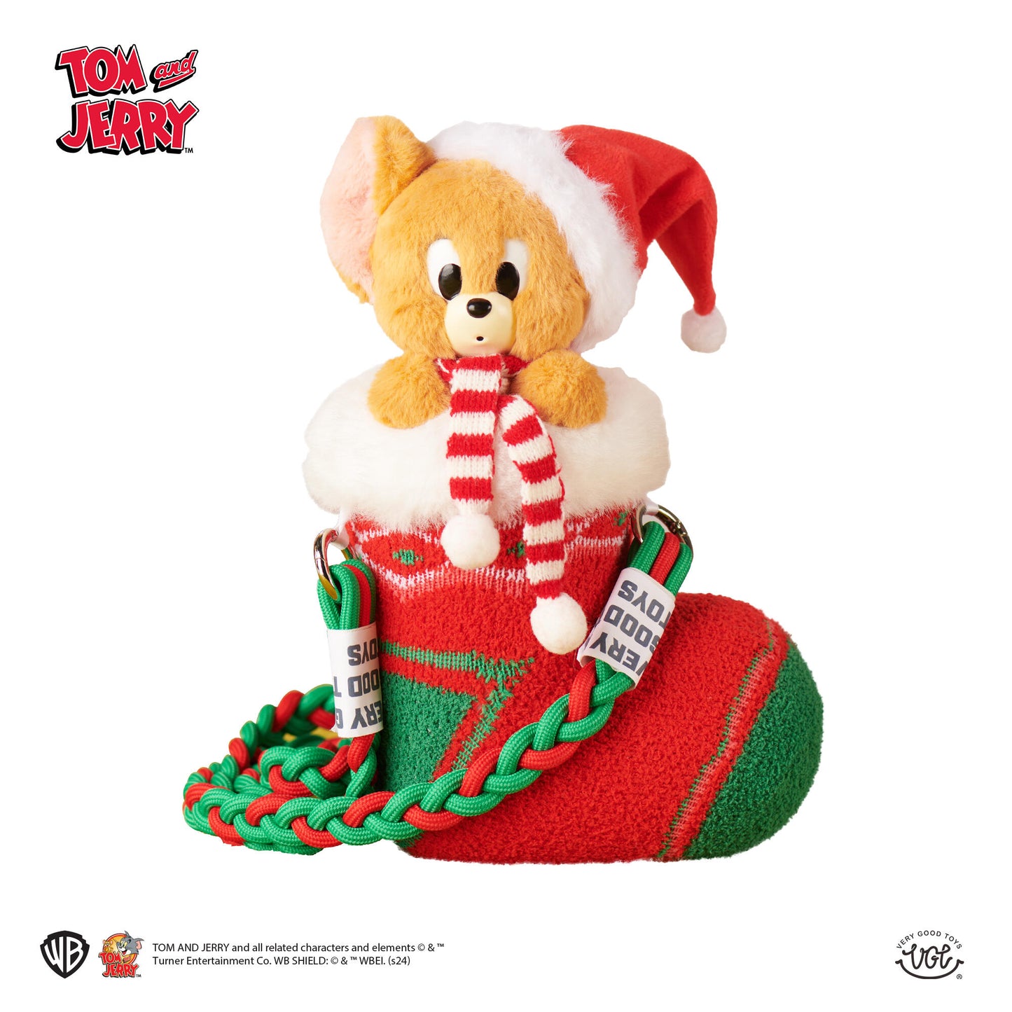 【IN-STOCK】VGT Tom & Jerry Jerry Christmas Stocking Plush