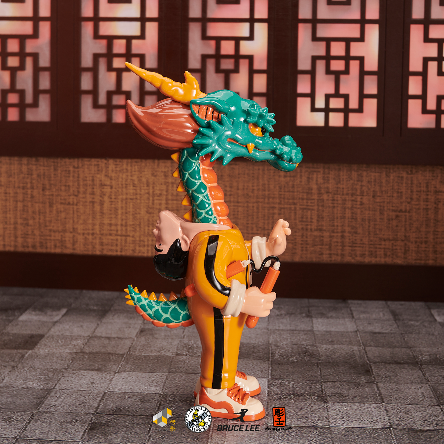 【IN-STOCK】TINY X OFFART Horiren Like A Skateboarder Dragon Bruce Lee