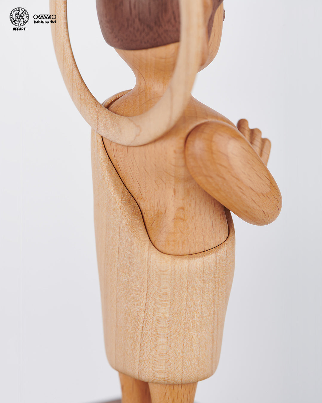 【PRE-ORDER】OFFART X Kamanwilliam OK Buddha Everything's OK Wooden Statue