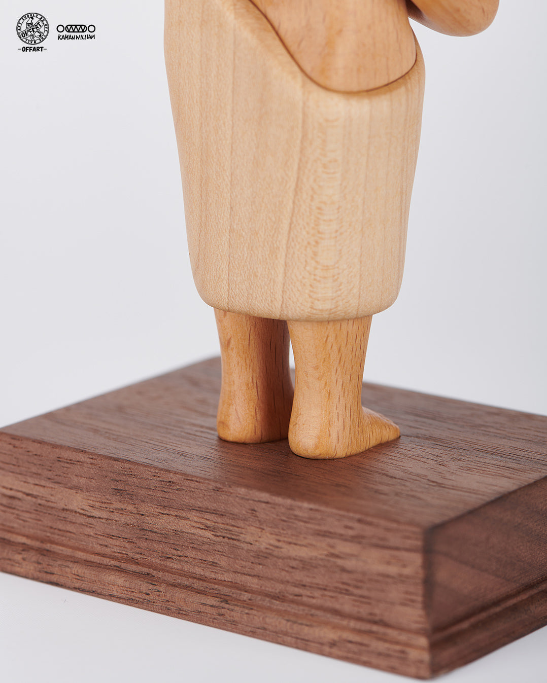 【PRE-ORDER】OFFART X Kamanwilliam OK Buddha Everything's OK Wooden Statue
