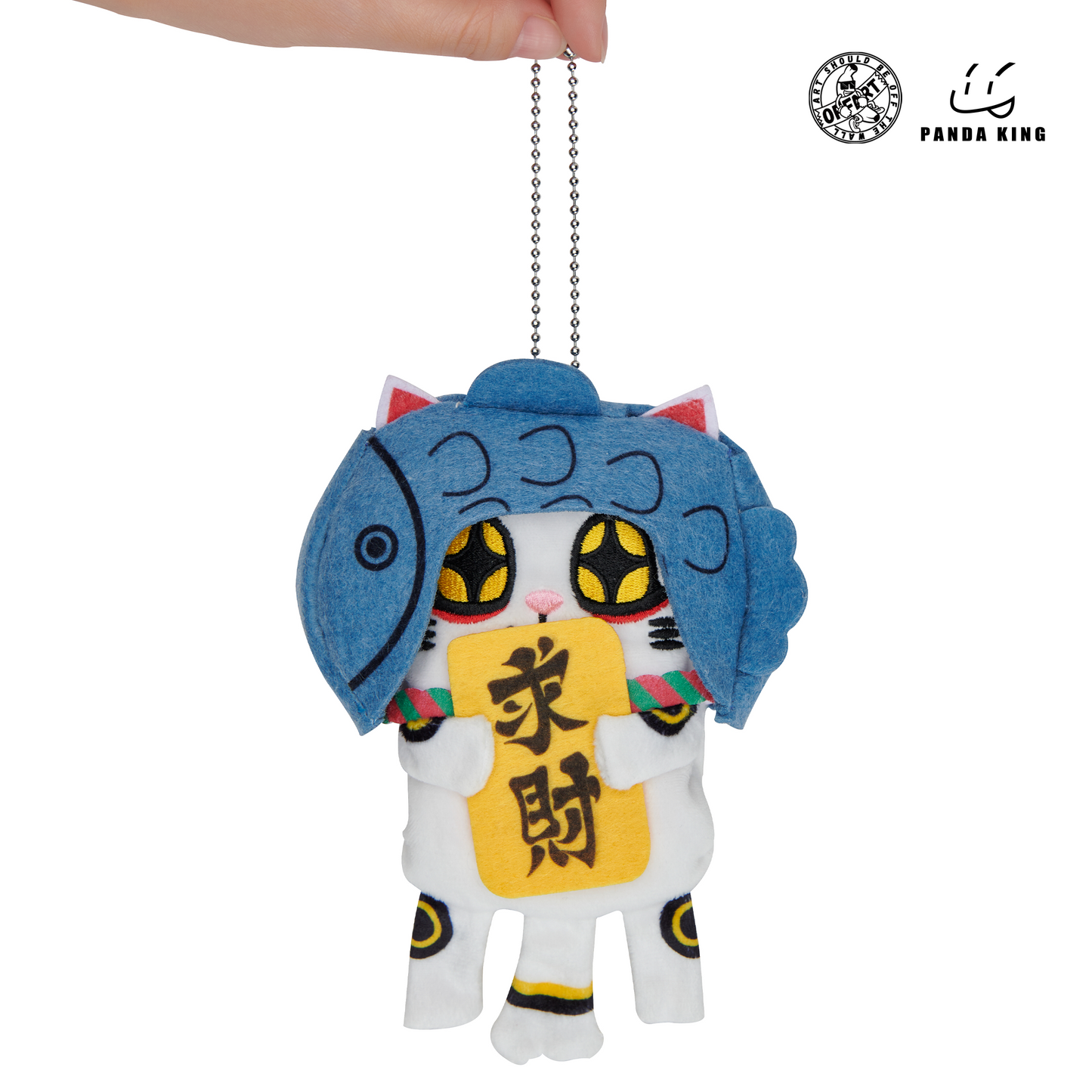 【IN-STOCK】OFFART X Panda King Forturn Cat Tissue Plush Bag