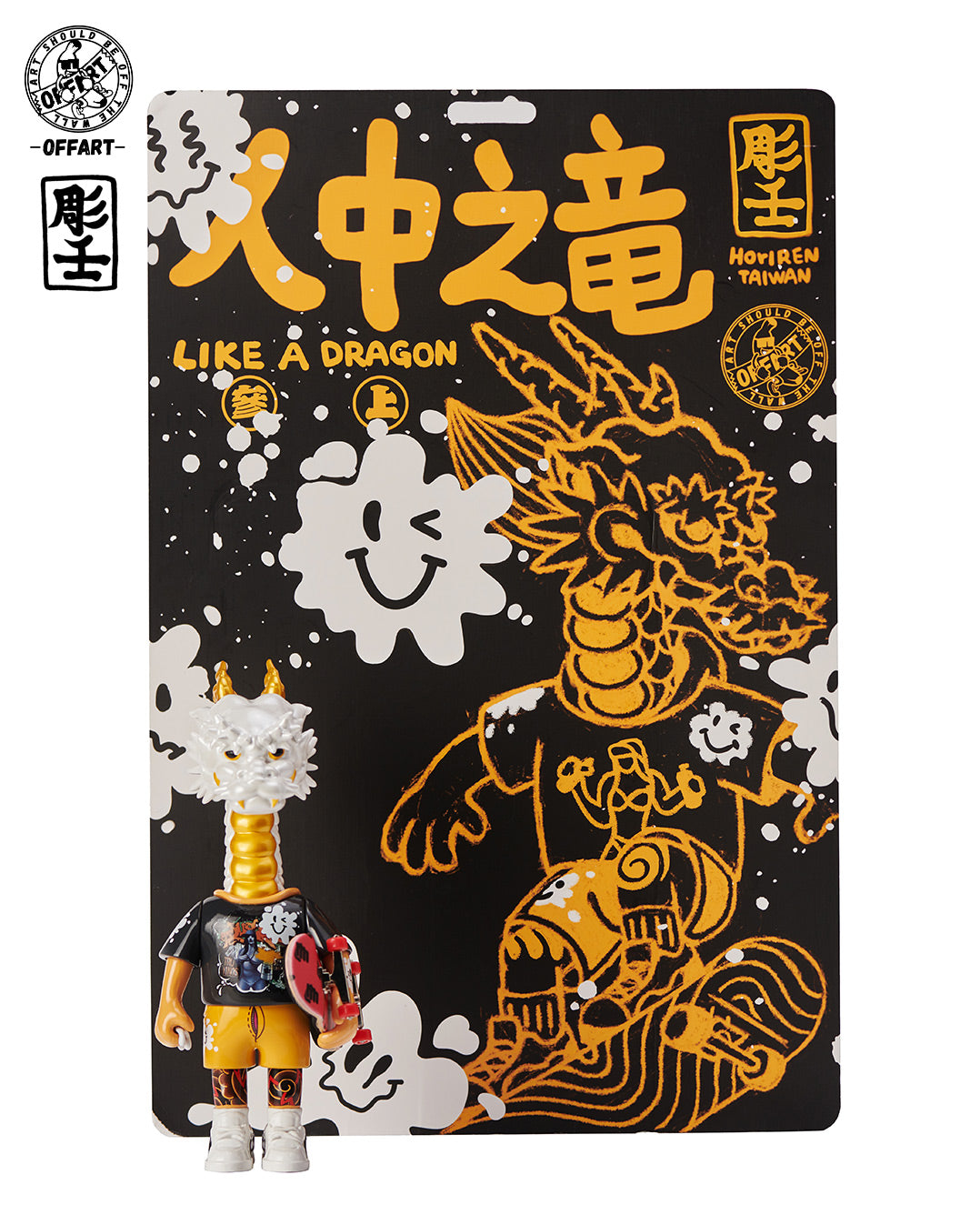 【PRE-ORDER】OFFART X Like A Dragon X Ironbull- White Juice Dragon
