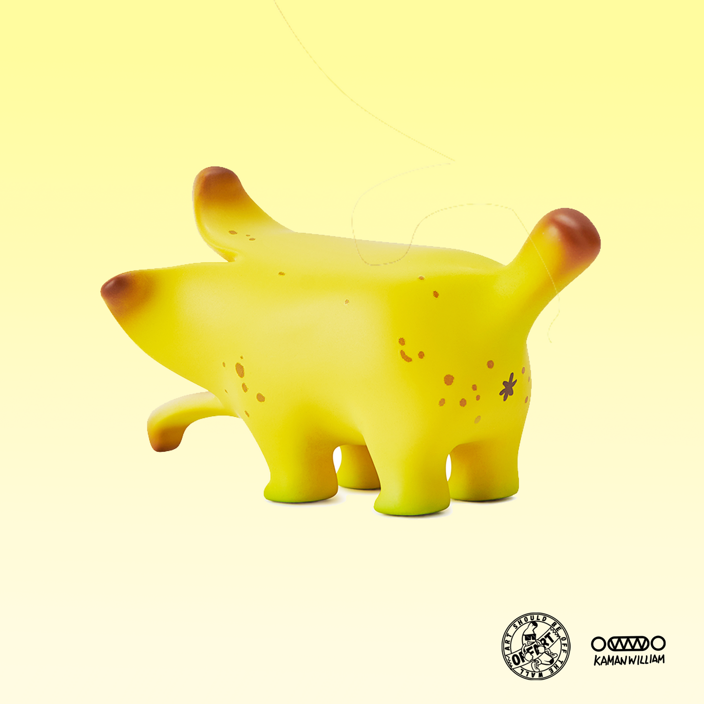 OFFART X Kamanwillam Mini Bananaer Dog