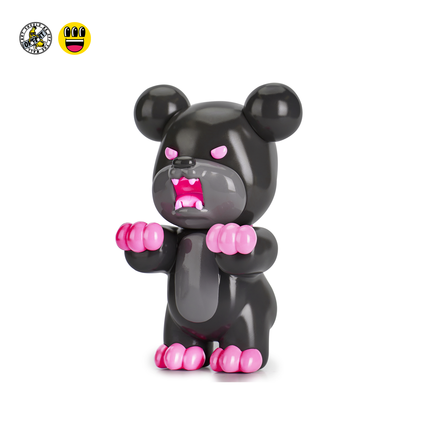 OFFART X Just Kidding Gummy Monster Kaiju Zilla Exclusive Purple Edition