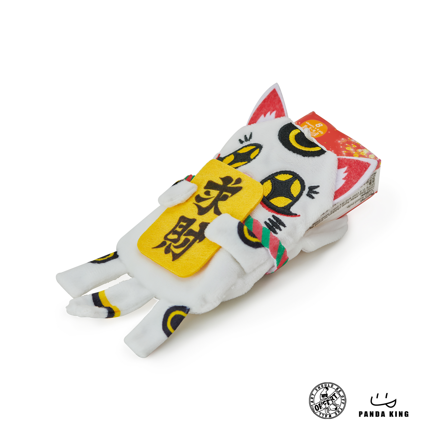 【IN-STOCK】OFFART X Panda King Forturn Cat Tissue Plush Bag