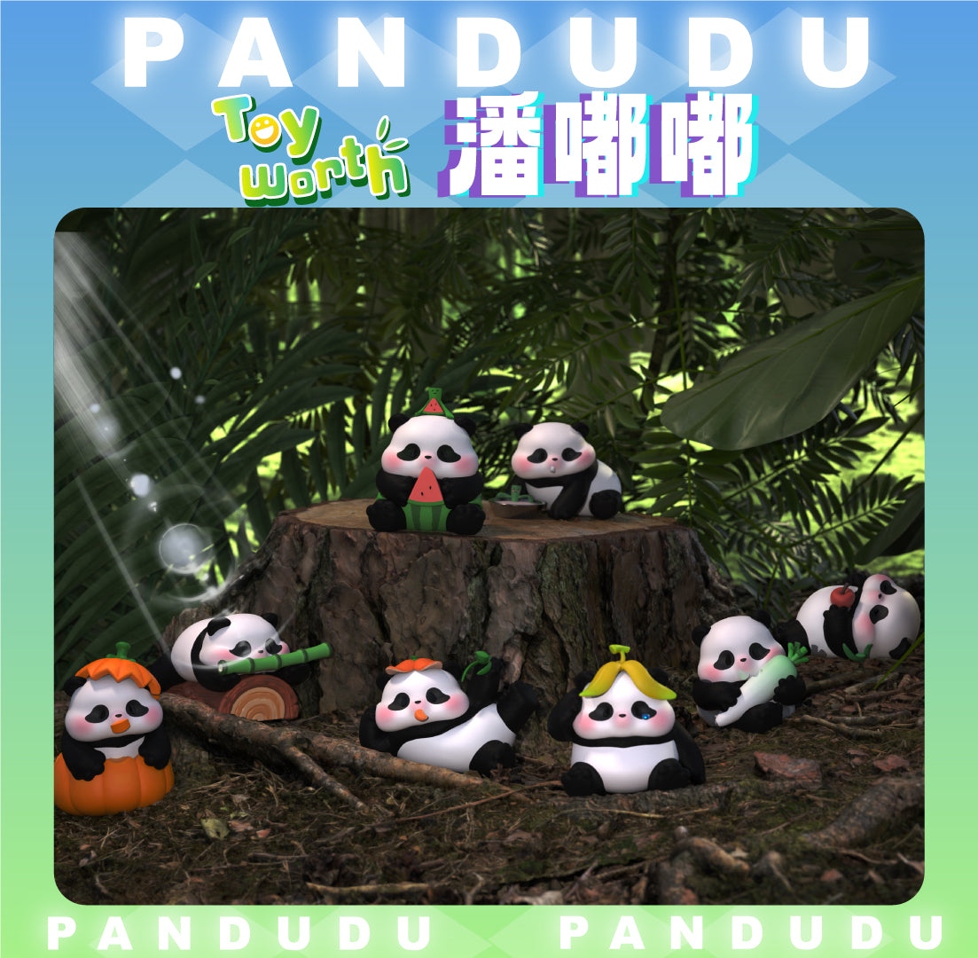 【IN-STOCK-1 Inner blind box 】 PANDUDU Pan Dudu - Foodie Series Blind Box