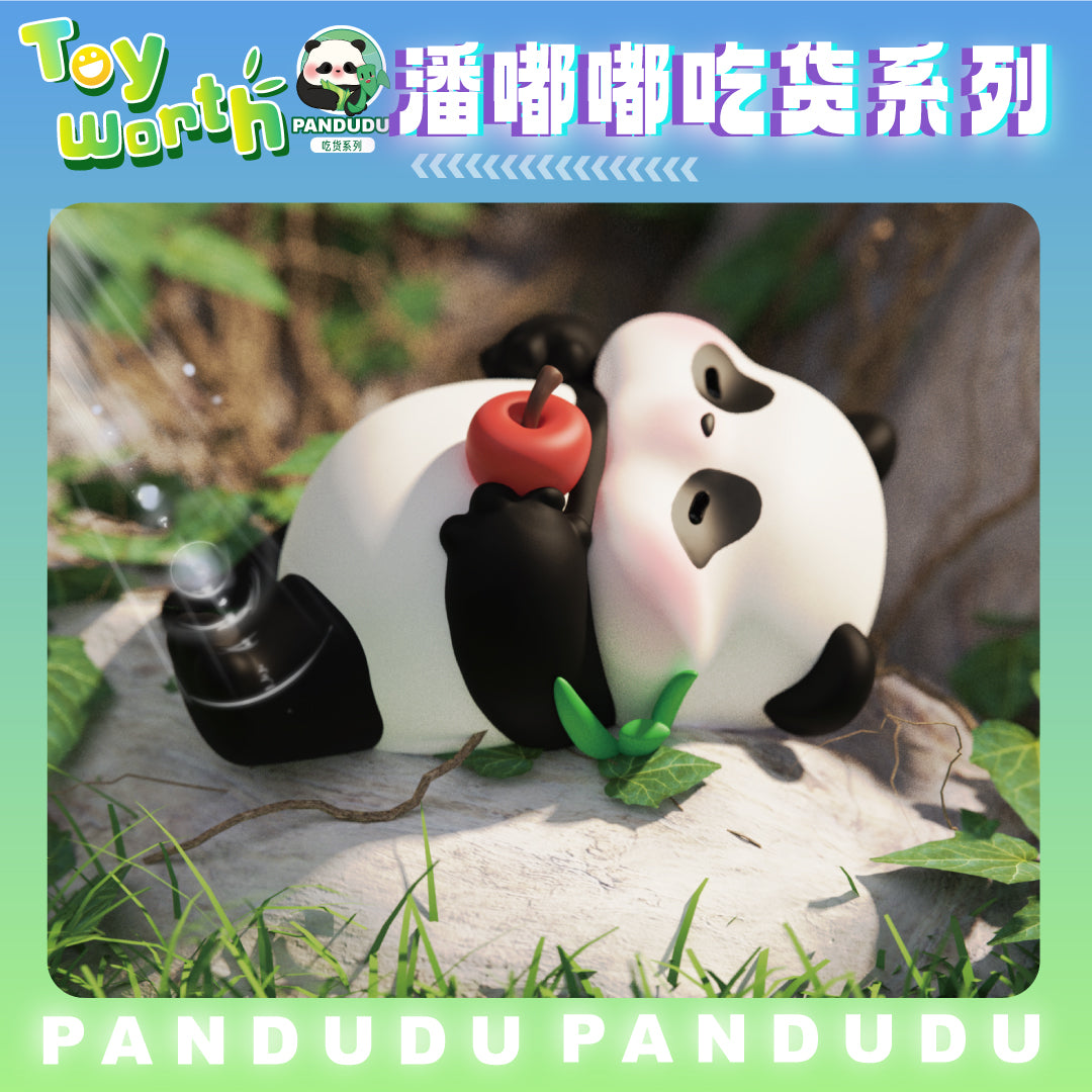 【IN-STOCK-1 Inner blind box 】 PANDUDU Pan Dudu - Foodie Series Blind Box