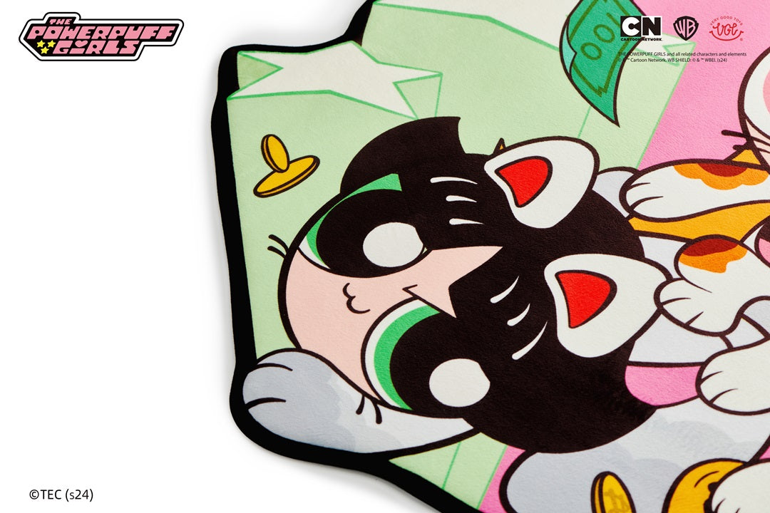 VGT Powerpuff Girls Rug Carpet Fortune Cat Edition