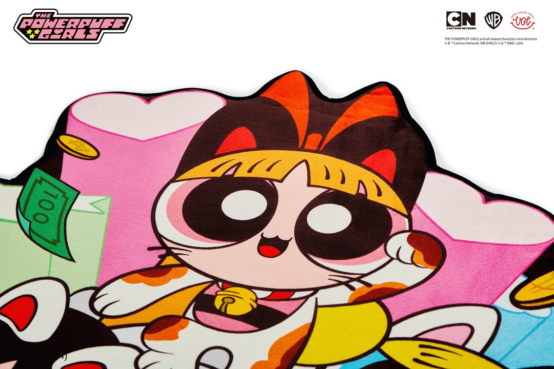 VGT Powerpuff Girls Rug Carpet Fortune Cat Edition