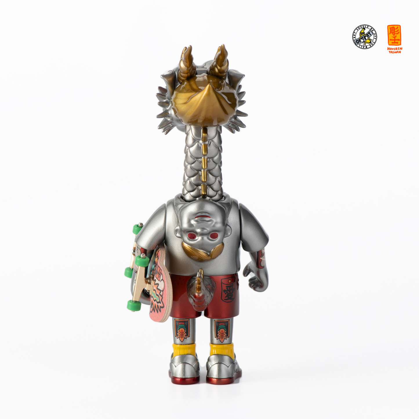 OFFART X Horiren Like A Dragon Skateboarder Meow Type Mecha Vinyl