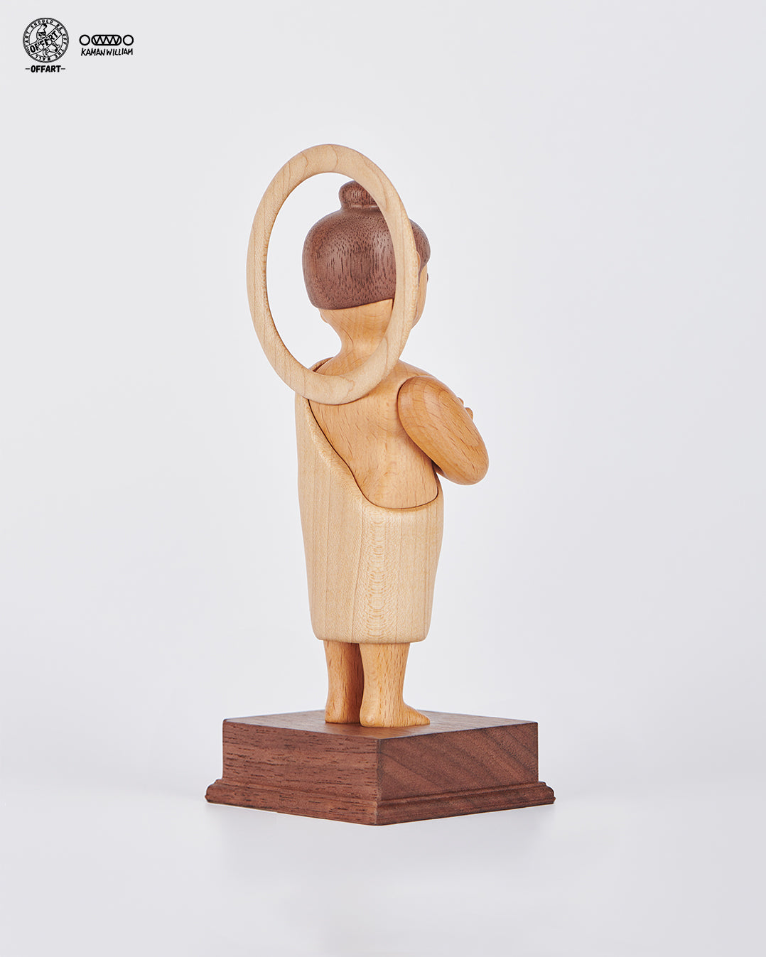【PRE-ORDER】OFFART X Kamanwilliam OK Buddha Everything's OK Wooden Statue
