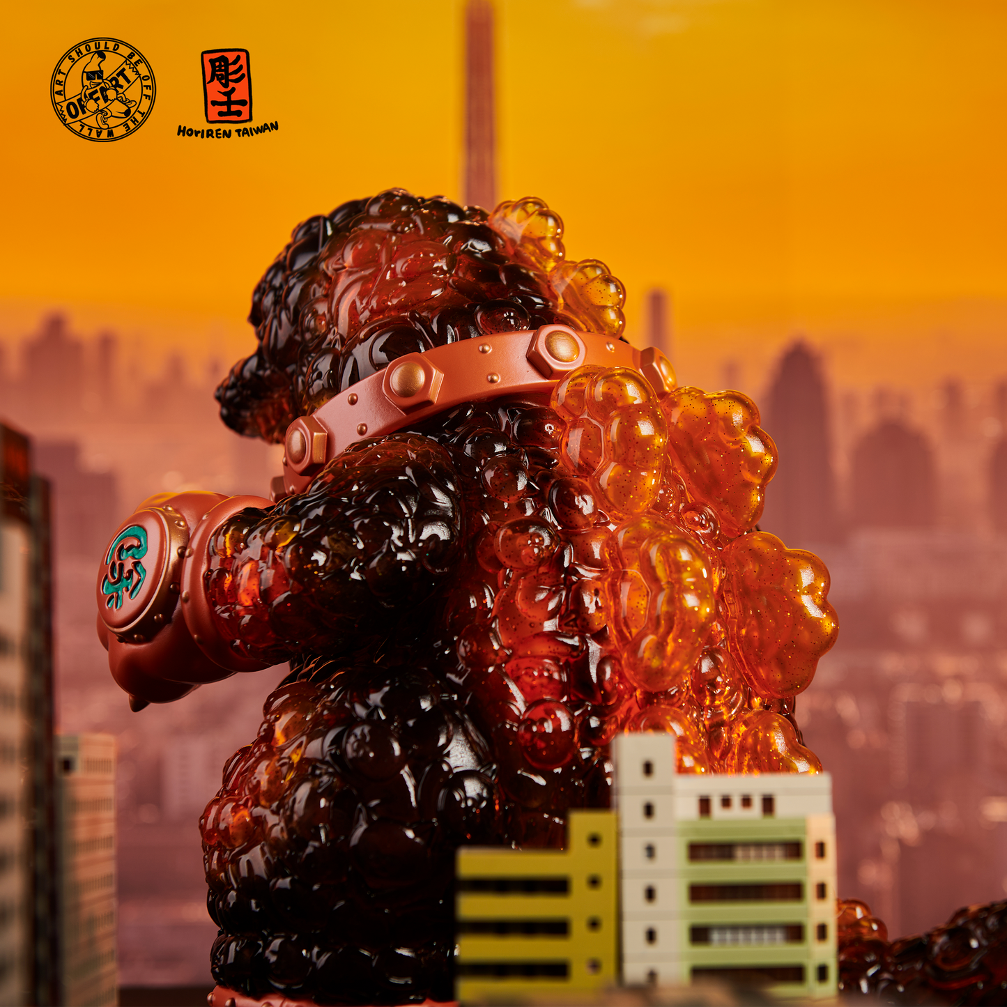 【IN-STOCK】OFFART X Horiren Red Flame Hundred Cats Full Body Edition