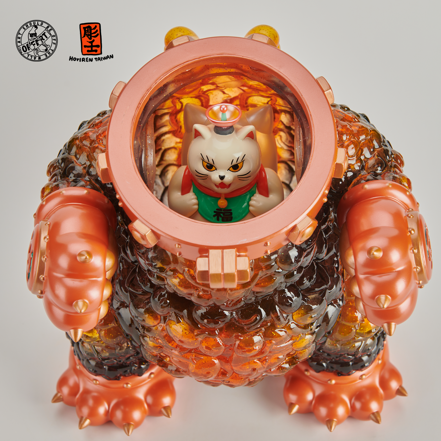 【IN-STOCK】OFFART X Horiren Red Flame Hundred Cats Full Body Edition