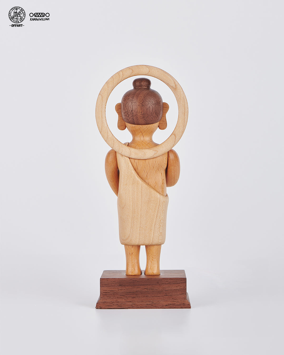 【PRE-ORDER】OFFART X Kamanwilliam OK Buddha Everything's OK Wooden Statue