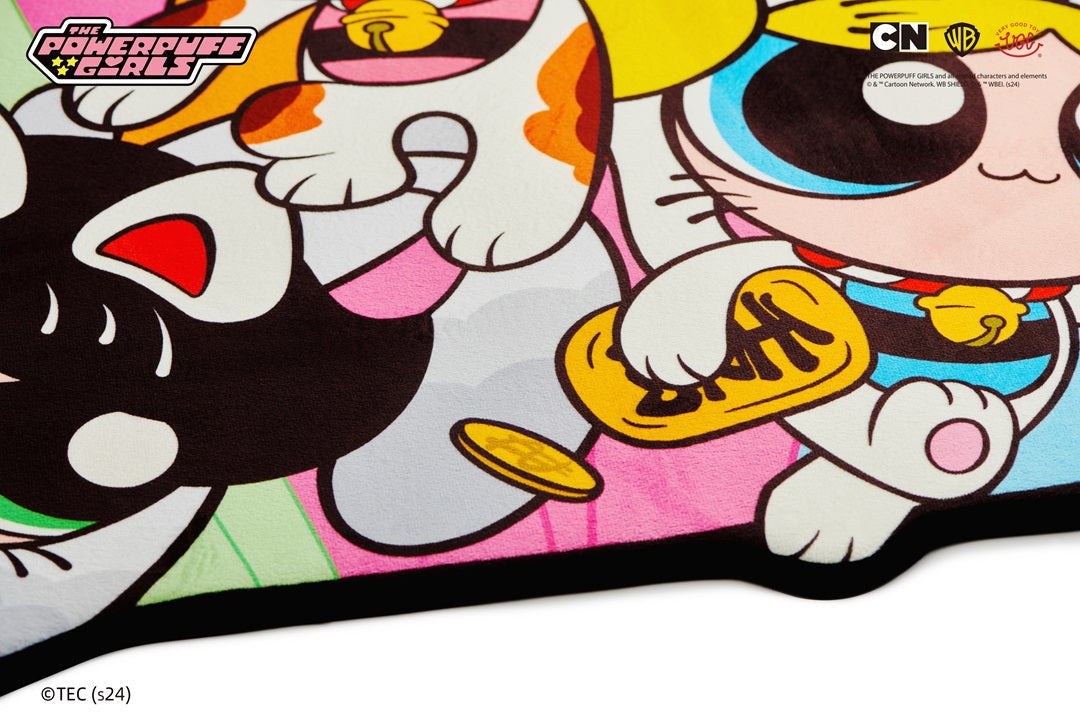 VGT Powerpuff Girls Rug Carpet Fortune Cat Edition