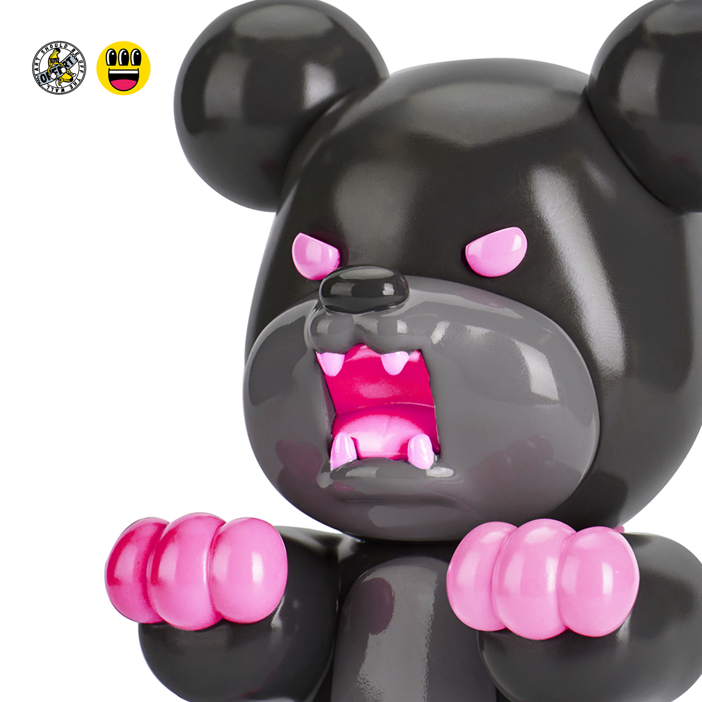 OFFART X Just Kidding Gummy Monster Kaiju Zilla Exclusive Purple Edition
