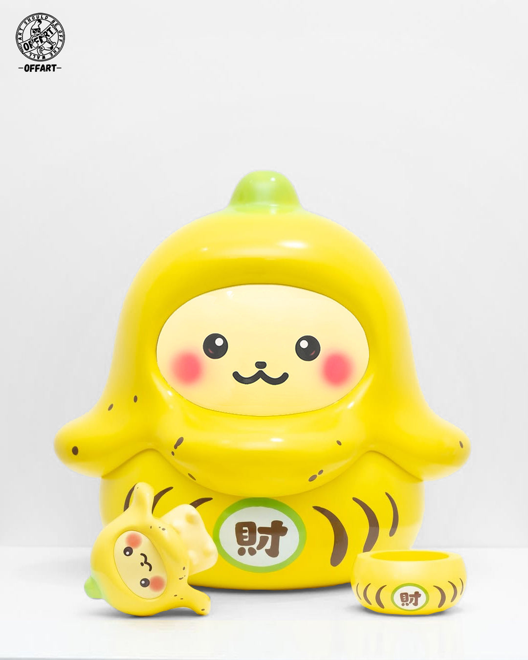【PRE-ORDER】OFFART-DARUMABOOM Fortune Banana statue