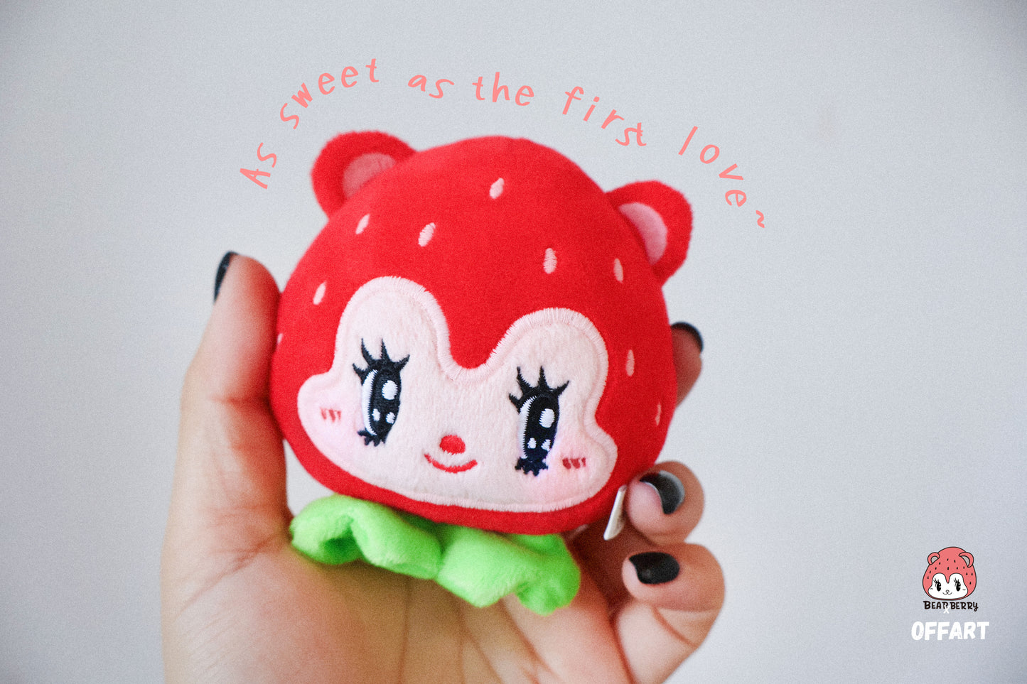 Ember Toys X OFFART Bearberry Plush Keychain