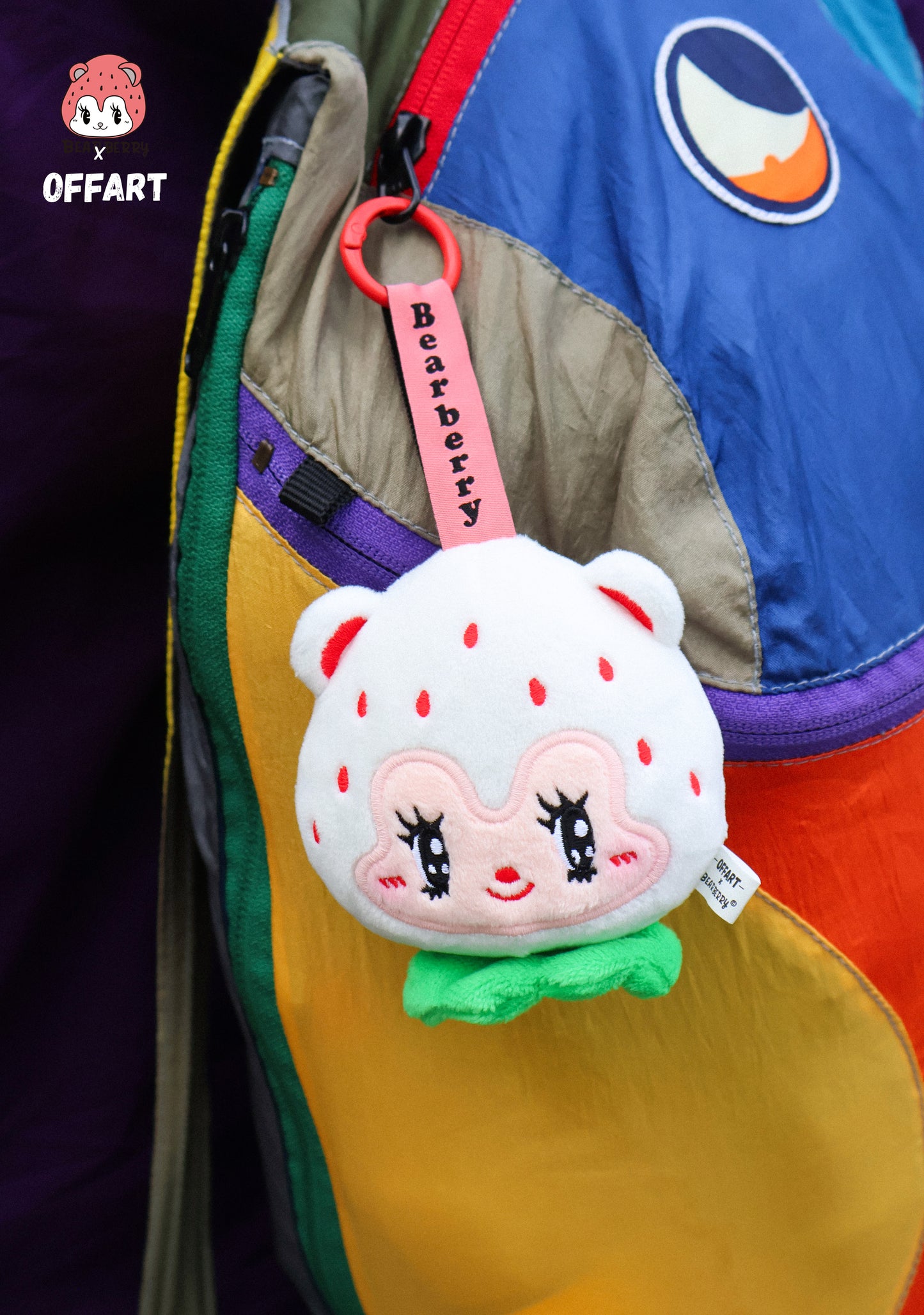Ember Toys X OFFART Bearberry Plush Keychain