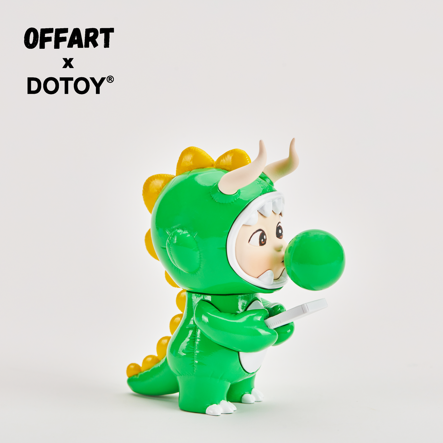 OFFART X Dotoy Bubble Dino Jimmy Boy Original Edition