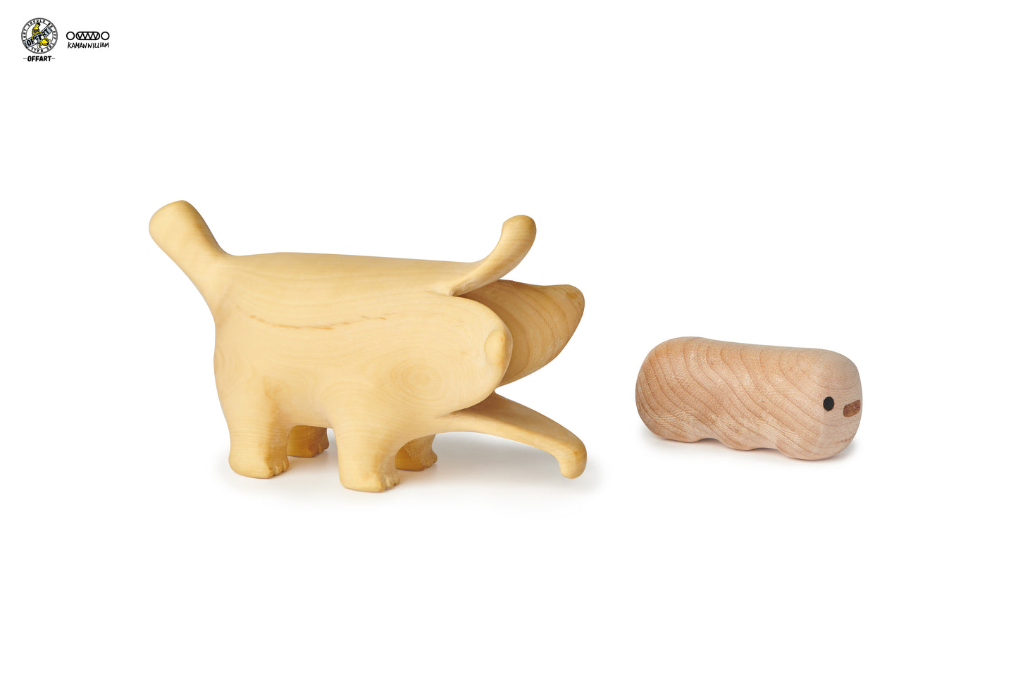 OFFART X Kamanwilliam Bananaers Dog Wooden Mini Limited Edition