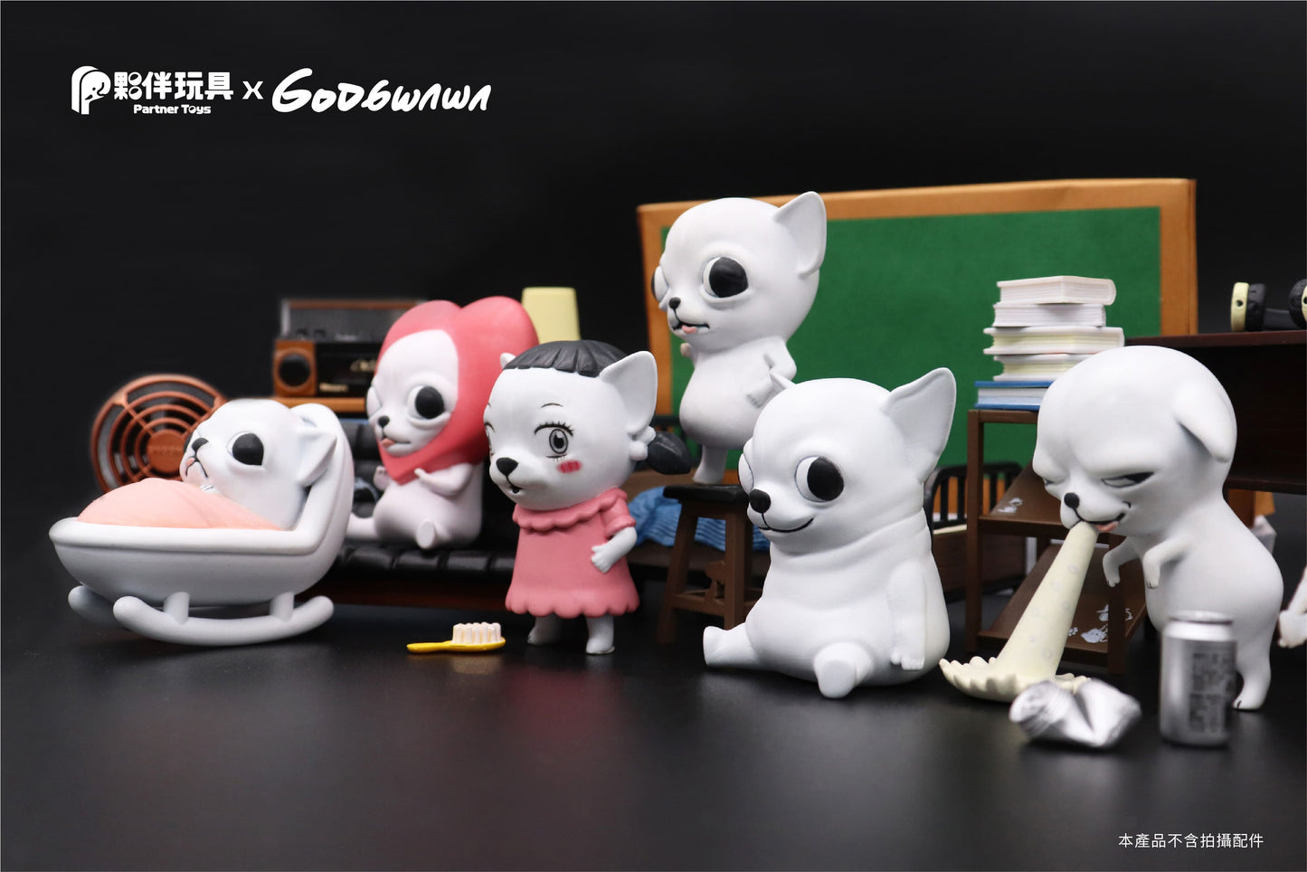 【IN STOCK】Mutant Chihuahua 1 Ugly Cute Blind Box Statue