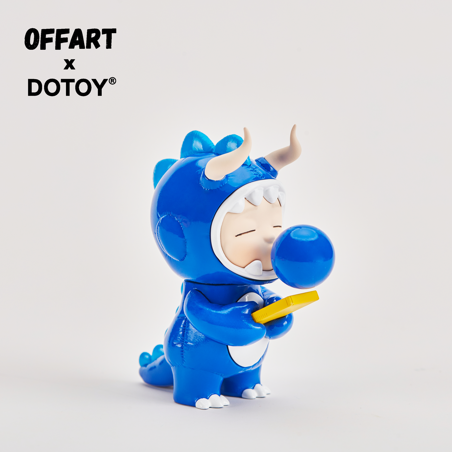 OFFART X Dotoy Bubble Dino Jimmy Boy Blue