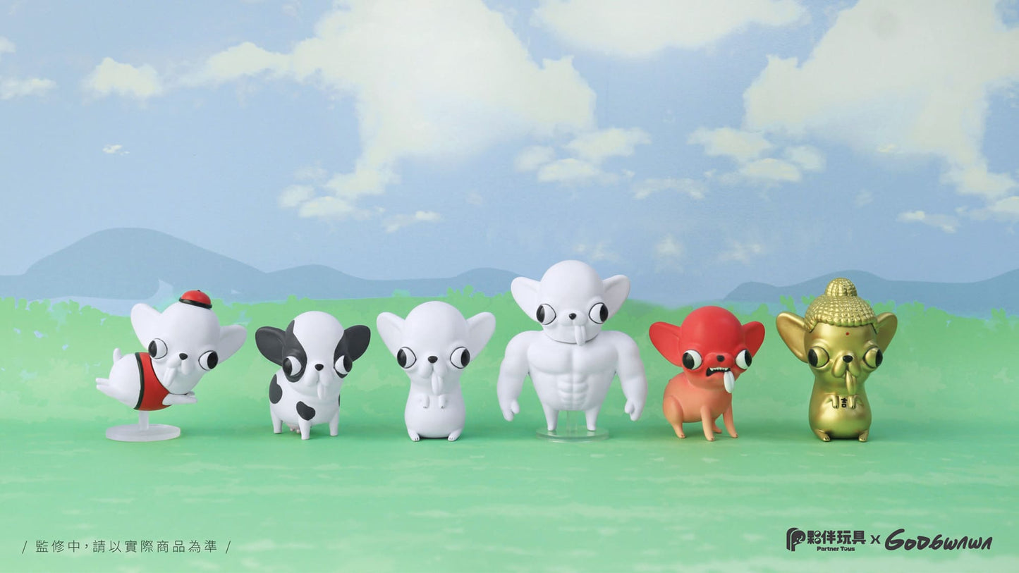 【IN STOCK】Mutant Chihuahua 2 Ugly-Cute Blind Box Statue