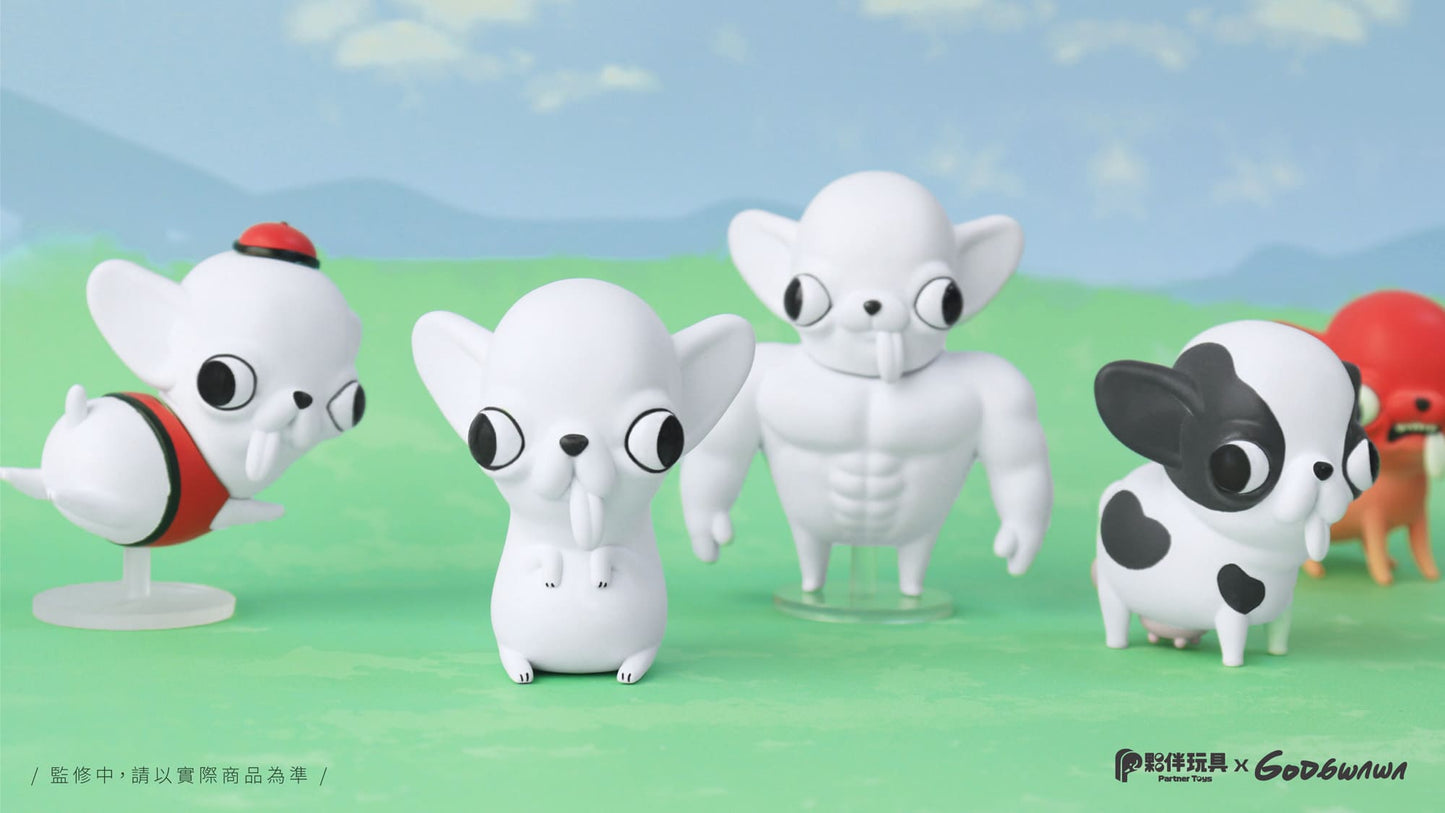 【IN STOCK】Mutant Chihuahua 2 Ugly-Cute Blind Box Statue