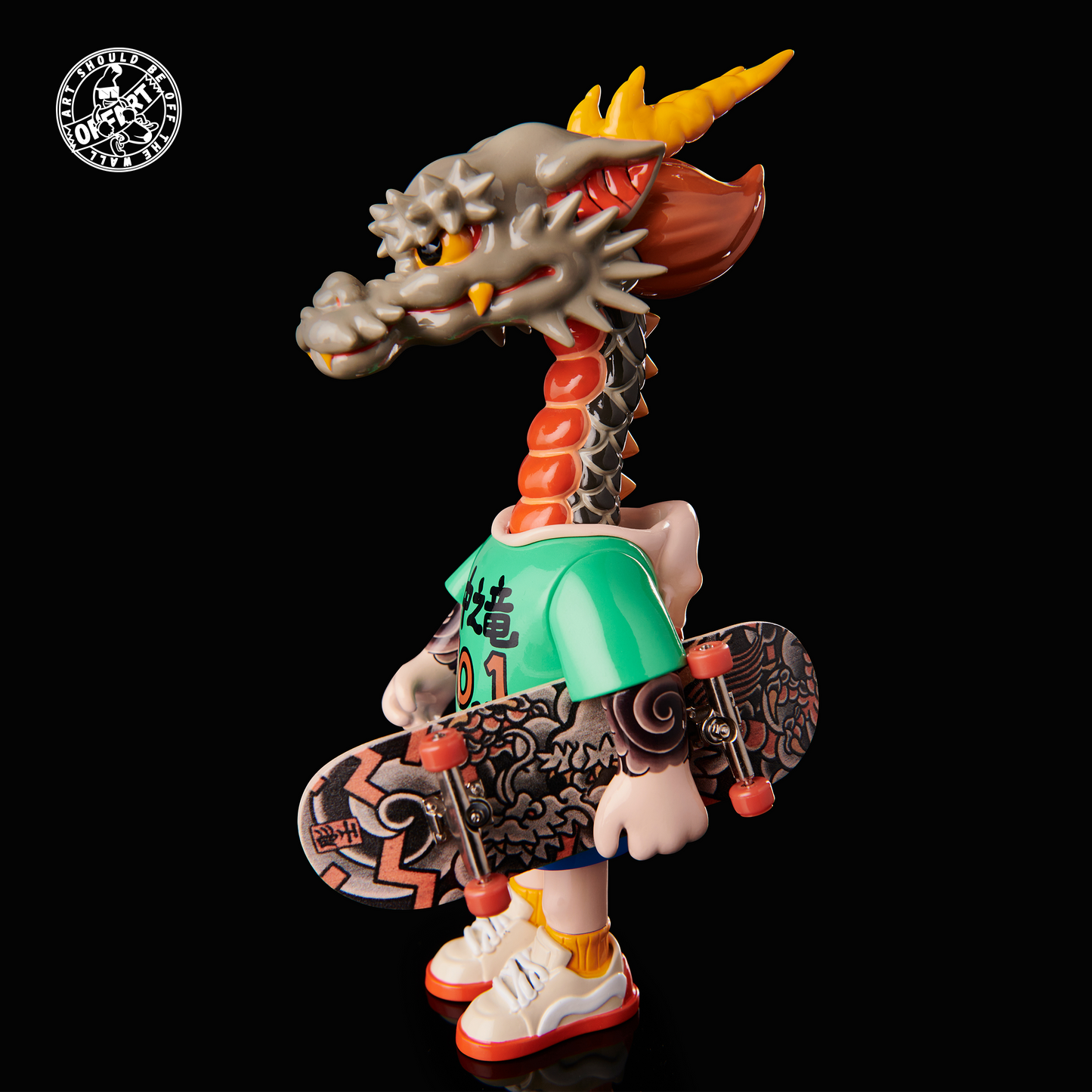 OFFART X Horiren Like A Dragon Skateboarder Chou