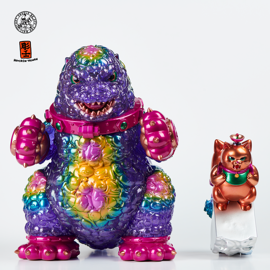 OFFART X Horiren Red Flame Hundred Cats Nuclear Limited Edition