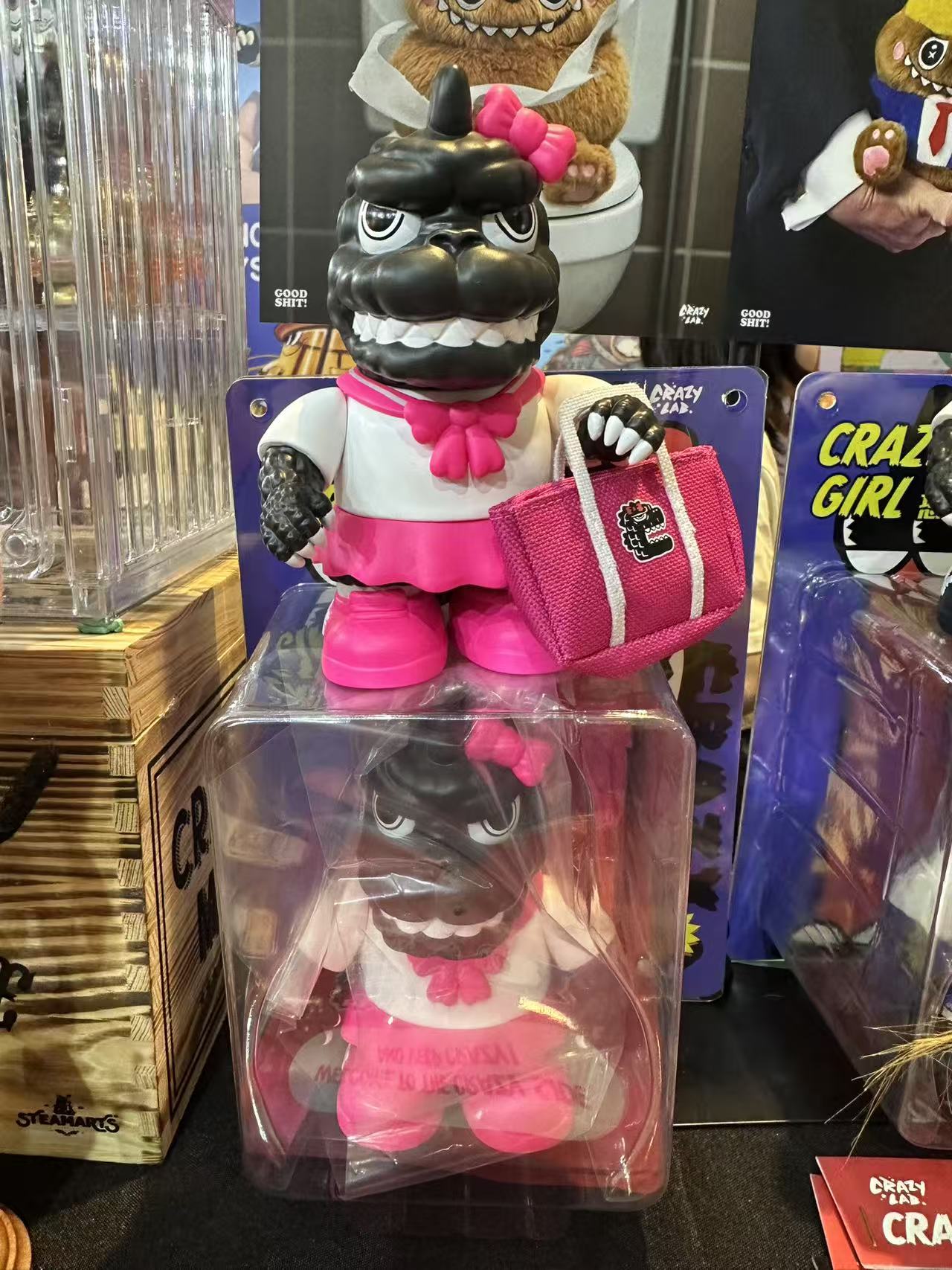 【IN STOCK】 James Lee -  Mini Crazilla Girl – Spring Sakura Limited Edition