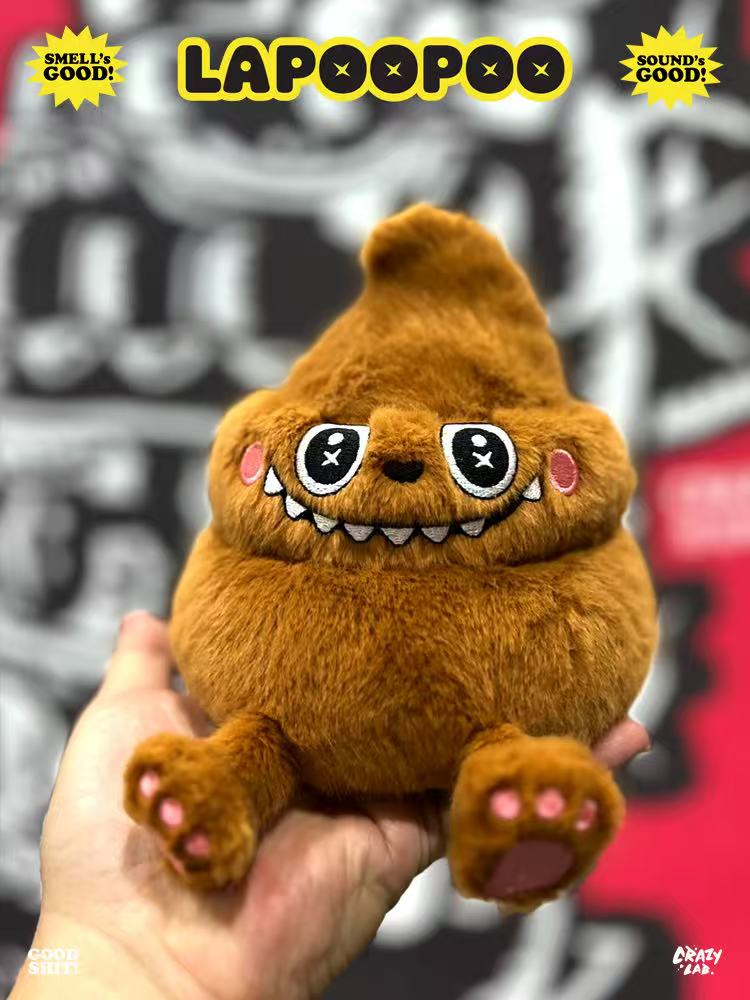 【IN STOCK】 James Lee -  Lapoopoo & Trumpoo funny plush toys