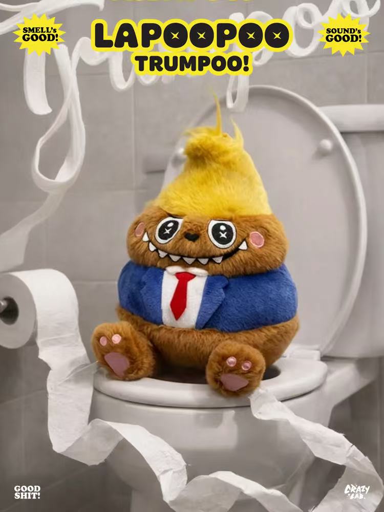 【IN STOCK】 James Lee -  Lapoopoo & Trumpoo funny plush toys
