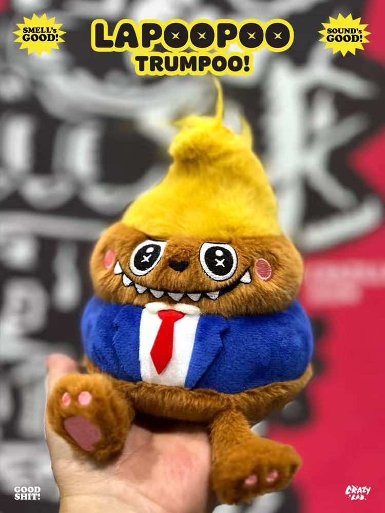 【IN STOCK】 James Lee -  Lapoopoo & Trumpoo funny plush toys