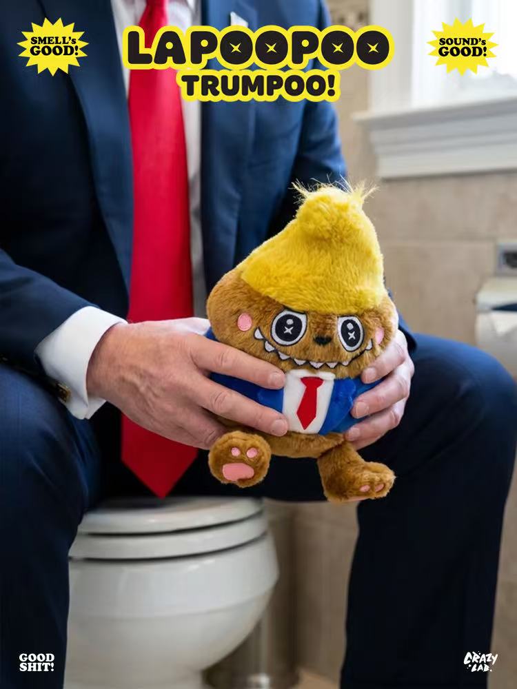 【IN STOCK】 James Lee -  Lapoopoo & Trumpoo funny plush toys