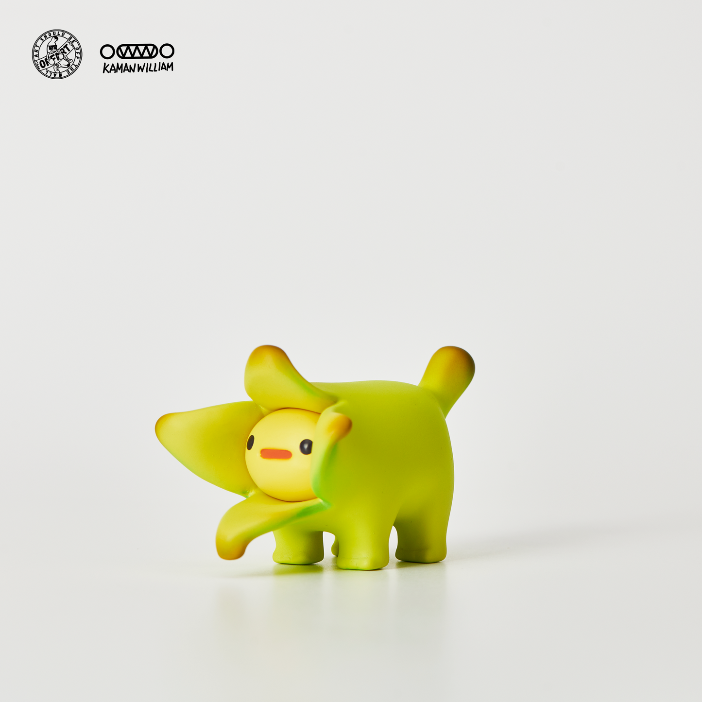 OFFART X Kamanwilliam Mini Bananaer Dog Young Green Edition