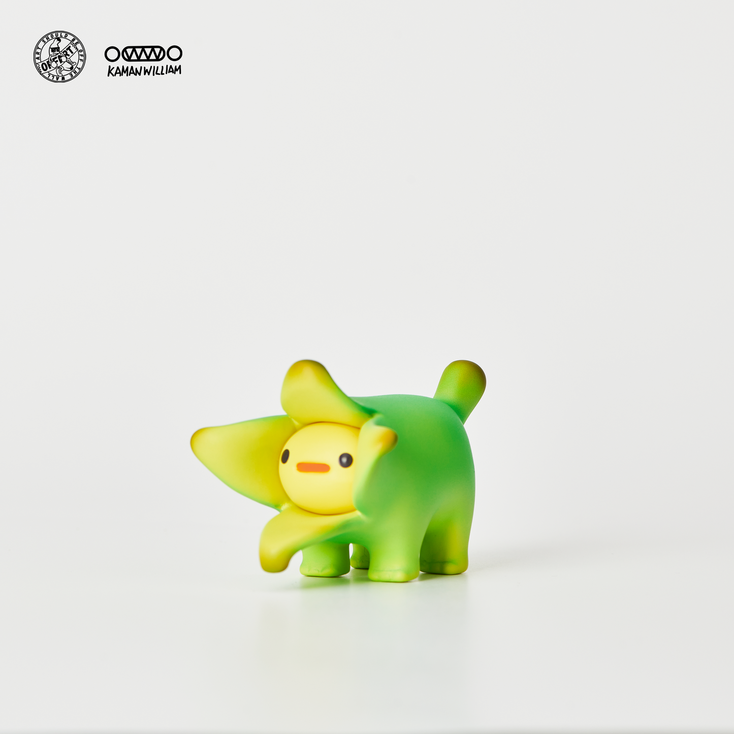 OFFART X Kamanwilliam Mini Bananaer Dog Young Green Edition