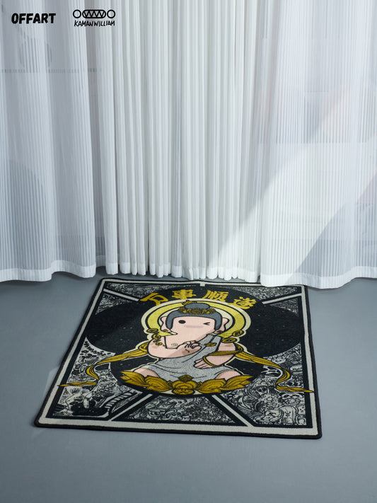 【PRE-ORDER】 OFFART X Kamanwilliam OK Buddha - "Step & OK" Fortune Carpet