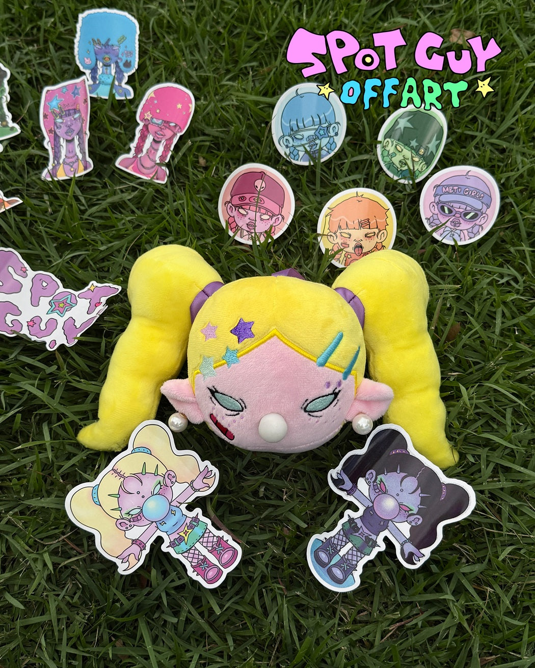 SPOTGUY × OFFART Yokilea Aimee Plush Keychain